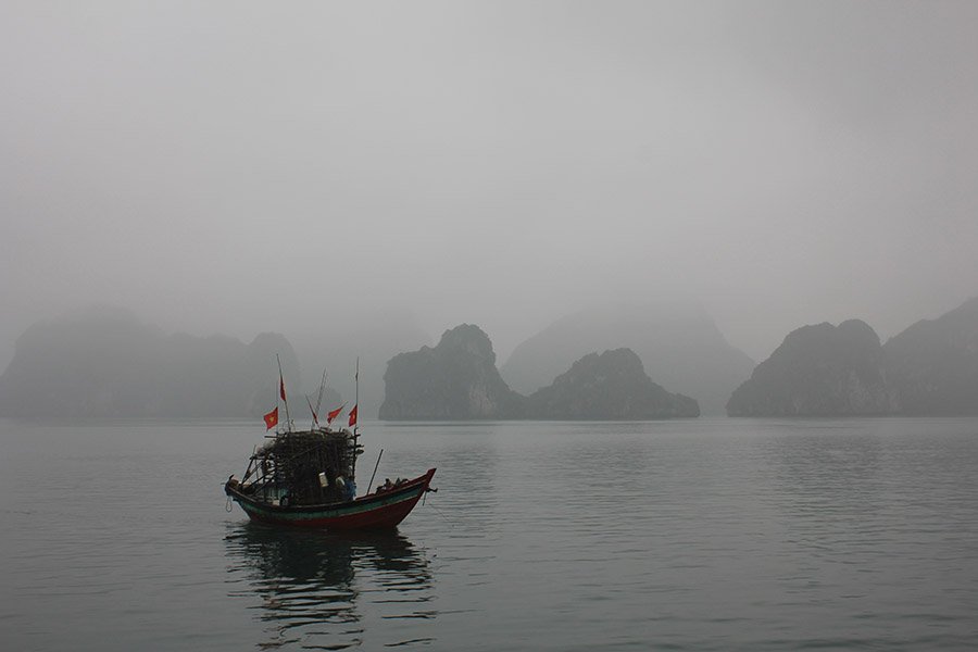 Misty Halong Bay