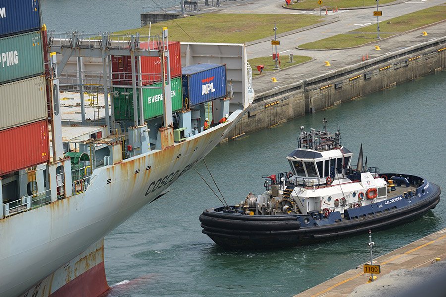 Panama Canal Tugboat