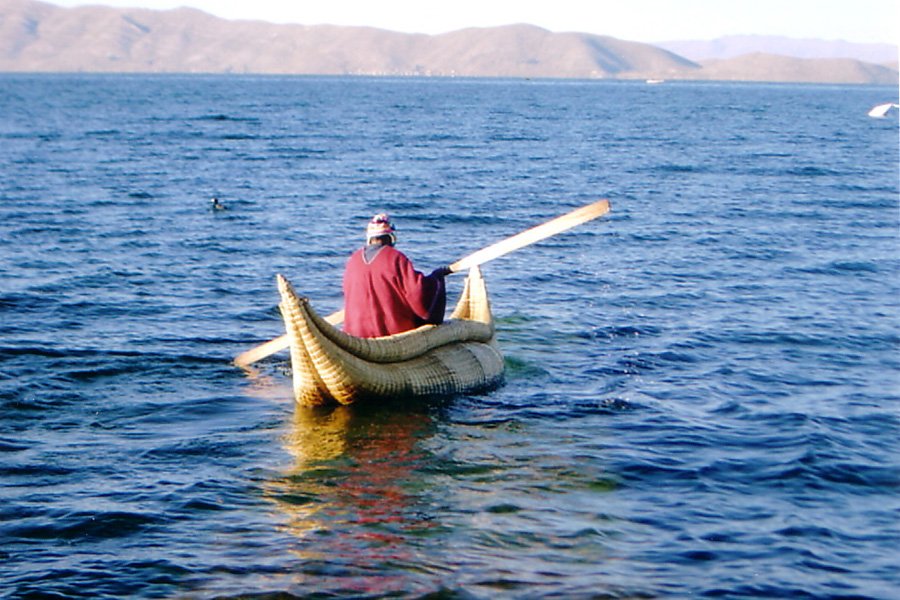 Totora Boat