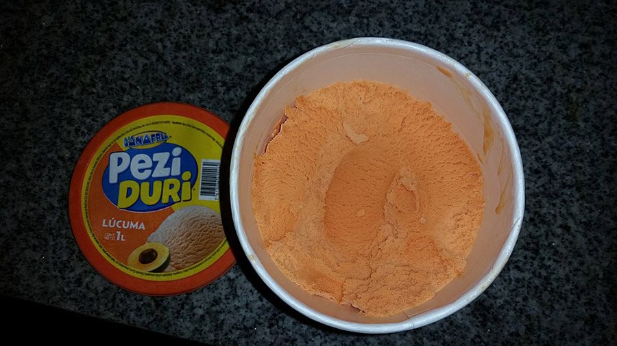 Peru Lucuma ice cream