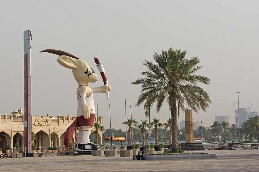 Qatar Arabian Oryx Mascot