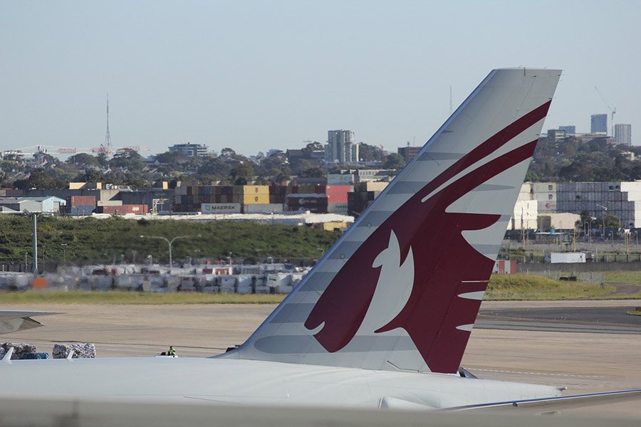 Qatar Arabian Oryx Plane