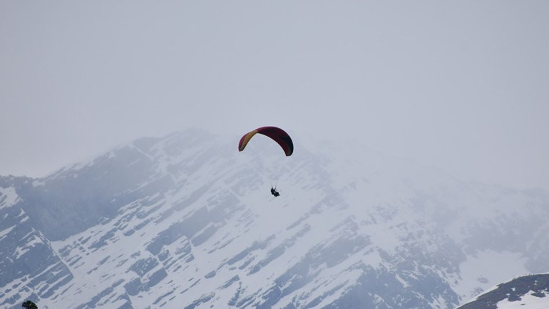 Paragliding in India